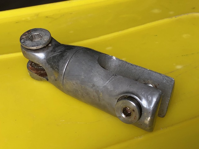 émerillon en inox pour chaine de 10 mm