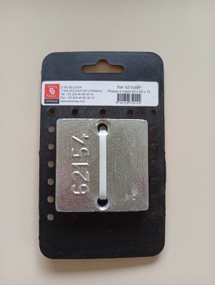 Anode 62154. 65x65x10